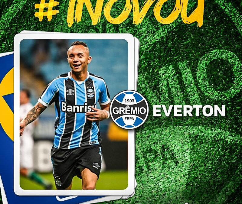 Everton, do Grêmio, é o novo cliente da Inovem Comunicação