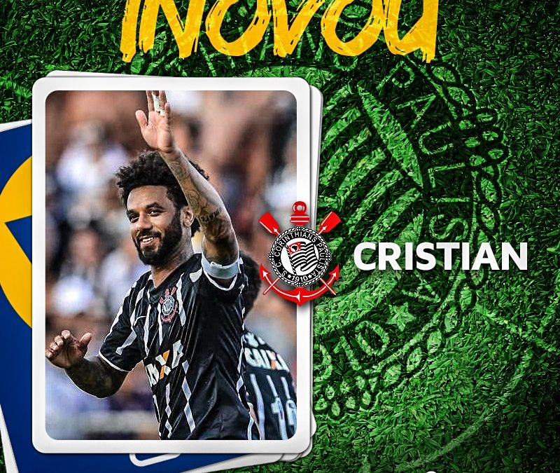 Volante Cristian, do Corinthians, é o novo cliente da Inovem Comunicação