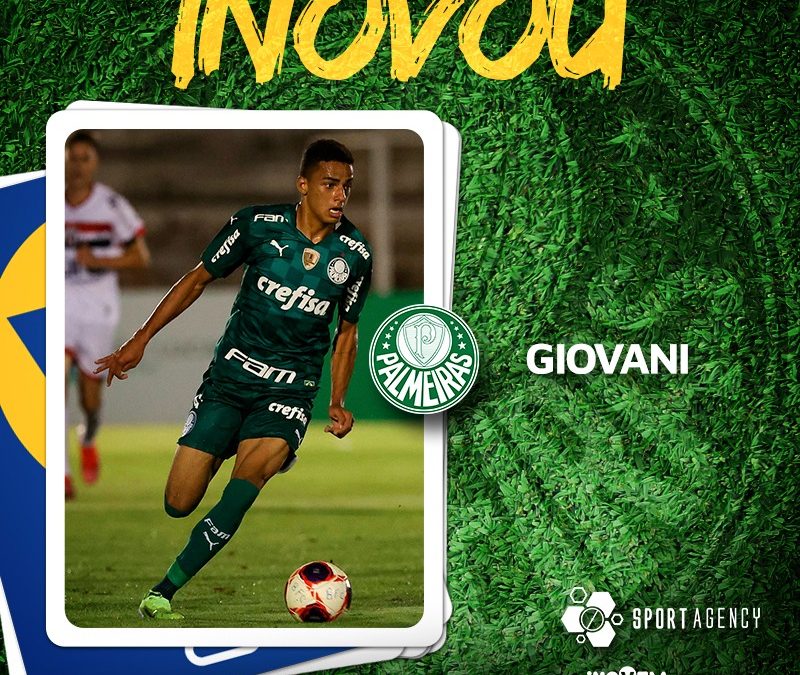 Atacante Giovani, do Palmeiras, é agora o novo assessorado da Inovem Comunicação